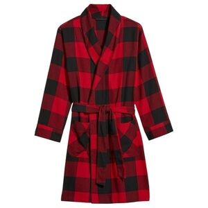 Old Navy | Woman’s Buffalo Plaid Robe Size S EUC